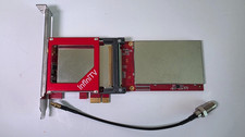 Ceton InfiniTV 4 CableCard TV Tuner PCIe w/ Coax Cable Adapter 5101-DTC04IN