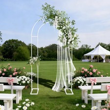 White Open Arch Backdrop Stand,120 40 220cm U Shaped Wedding Arches,Metal Stand
