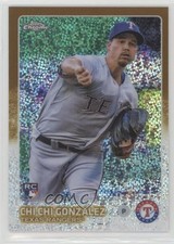 2015 Topps Chrome Update Mega Box Gold Refractor 58/250 Chi Gonzalez #US102 1c7