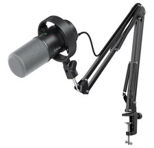 FIFINE K688 Podcast Microphone Kit, USB/XLR Dynamic Microphone for PC/XLR Mixer