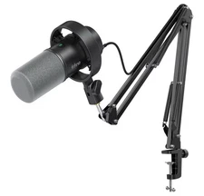FIFINE K688 Podcast Microphone Kit, USB/XLR Dynamic Microphone for PC/XLR Mixer
