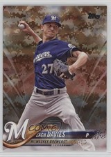 2018 Topps Memorial Day Camo /25 Zach Davies #255 b4d