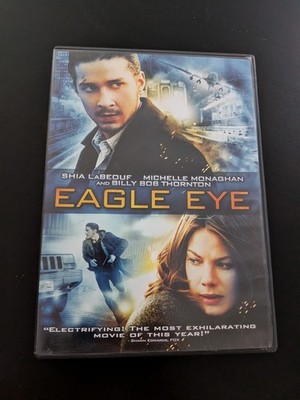 Eagle Eye (DVD, 2008) Action Shia Labeouf, Michelle Monaghan, Billy Bob Thornton