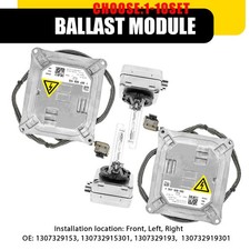 Hid Xenon Headlight Ballast Bulb 25806714 For Cadillac Dts 2007 - 2009 2-20x