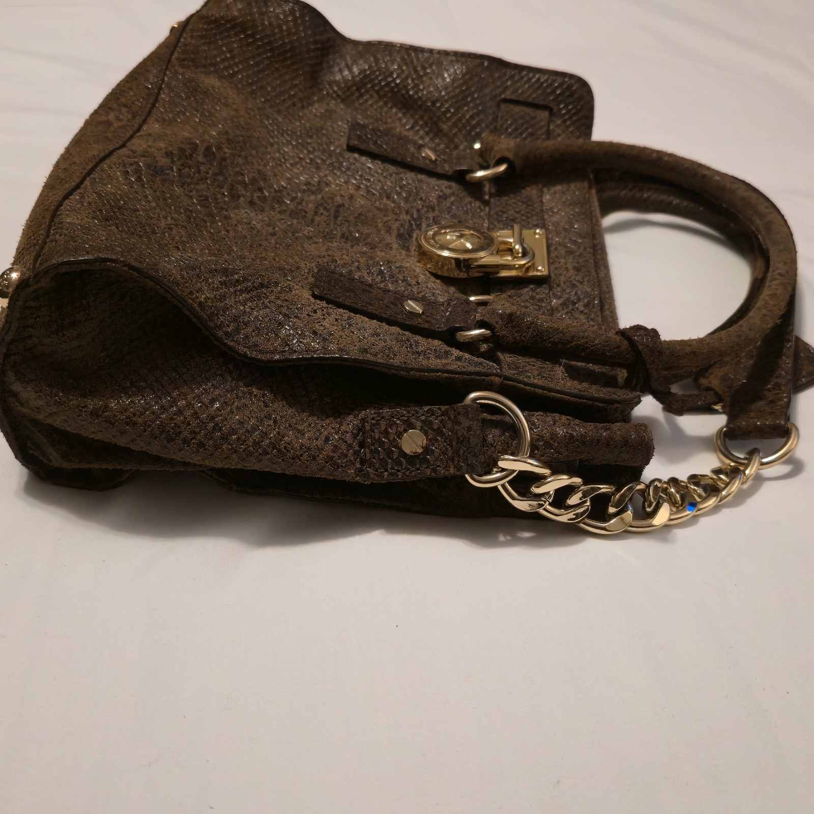 Special Edition Michael Kors Hamilton brown  pyth… - image 12