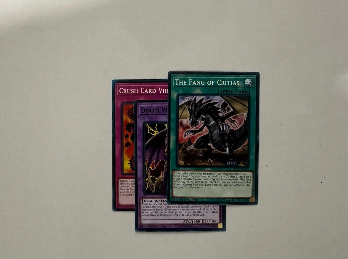 Crush Card Virus Yu-Gi-Oh! TCG Ultra Rare Individual Collectible