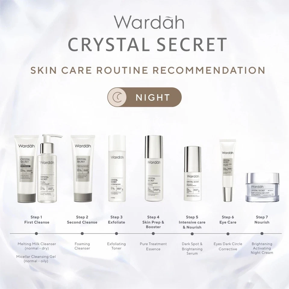 WARDAH Crystal Secret Eyes Dark Circle Corrector 10 ml - Brightening Under Eye - Image 4 of 4