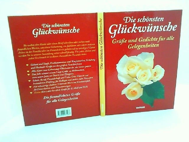 Die schönsten Glückwünsche: Grüsse und Gedichte für alle Gelegenheiten Krader, C - Bild 1 von 1