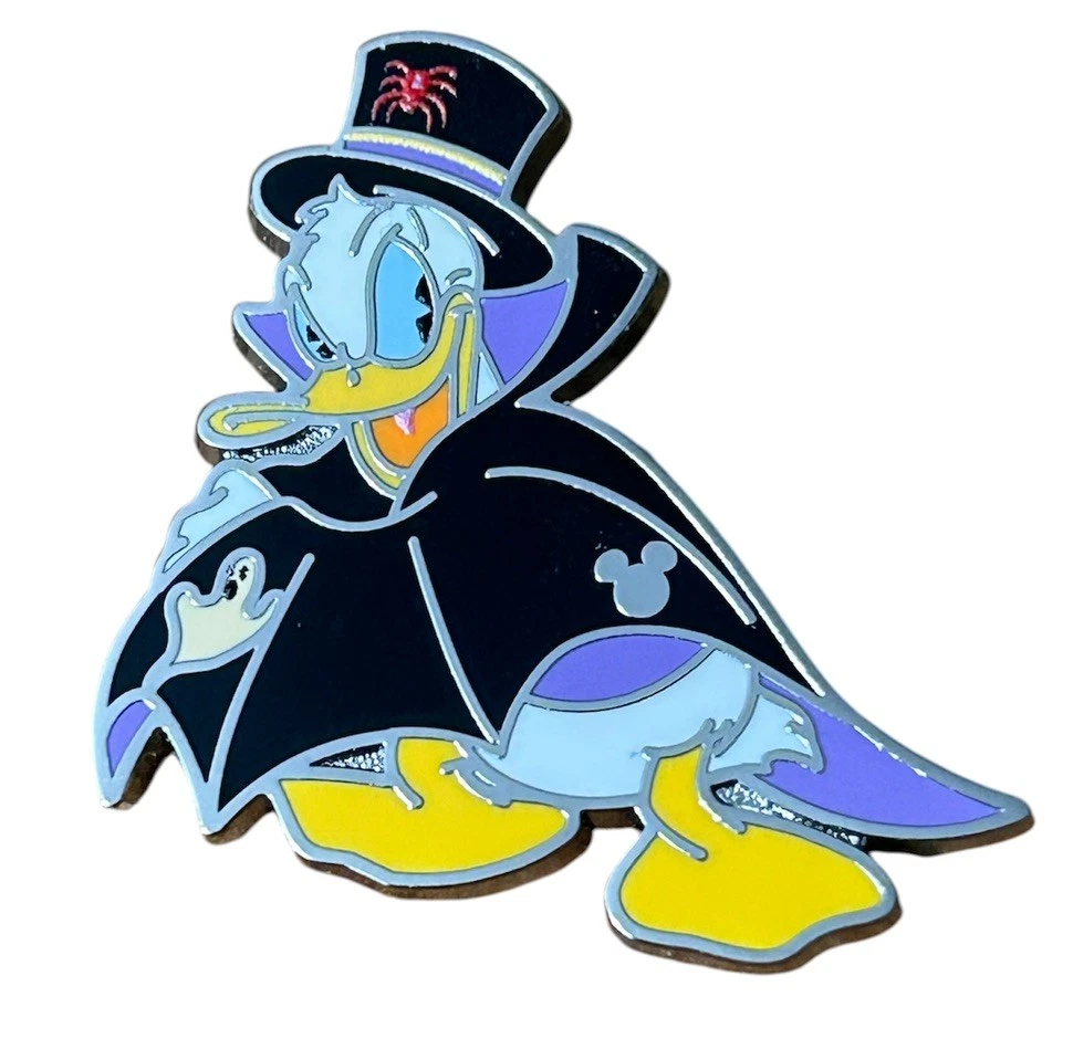 2025 Disney WDW Seasons Donald Duck Halloween Hidden Mickey Pin