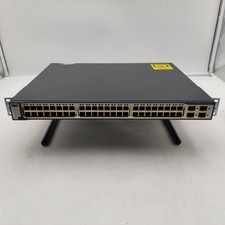 Cisco Catalyst WS-C3750-48PS-S 48-Port Rack Mountable Ethernet Switch