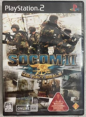 Ps2 SOCOM II U.S. Navy SEALs Sony Computer Entertainment Japan PlayStation 2