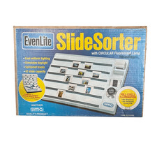EvenLite Slide Sorter With Circular Florescent Lamp Works 