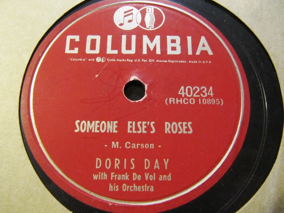 Jim Flora DORIS DAY LATIN Conga KAY MULETA Someone Elses Roses DeVol COL 40234 - Image 2 of 4