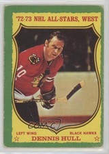 1973-74 O-Pee-Chee Light Back Dennis Hull #171 16jy