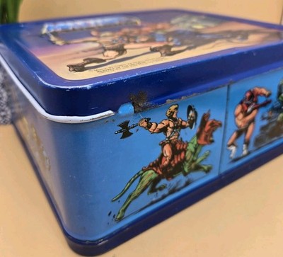 1983 Masters Of The Universe Lunch Box w/ Thermos By Aladdin