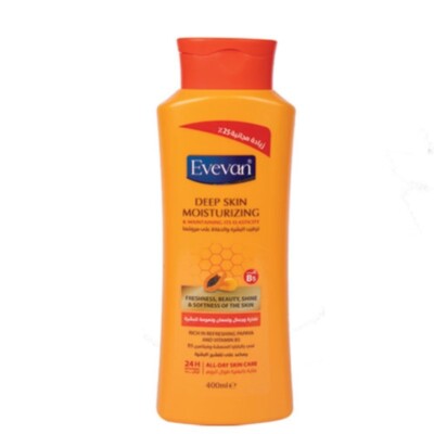 Evevan Deep Moisturizing Body Lotion With Papaya And Vitamin B5 400ml