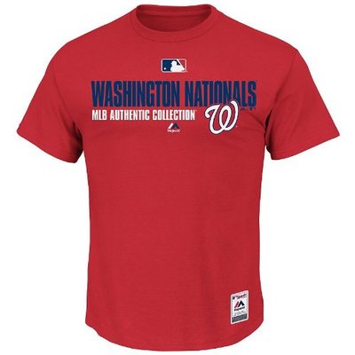 MLB T-Shirt Washington Nationals Authentic Collection Baseball Team Favorite 
