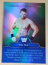 2010 TOPPS PLATINUM WWE THE MIZ MICHAEL HAYES LEGENDARY SUPERSTARS BLUE #070/199