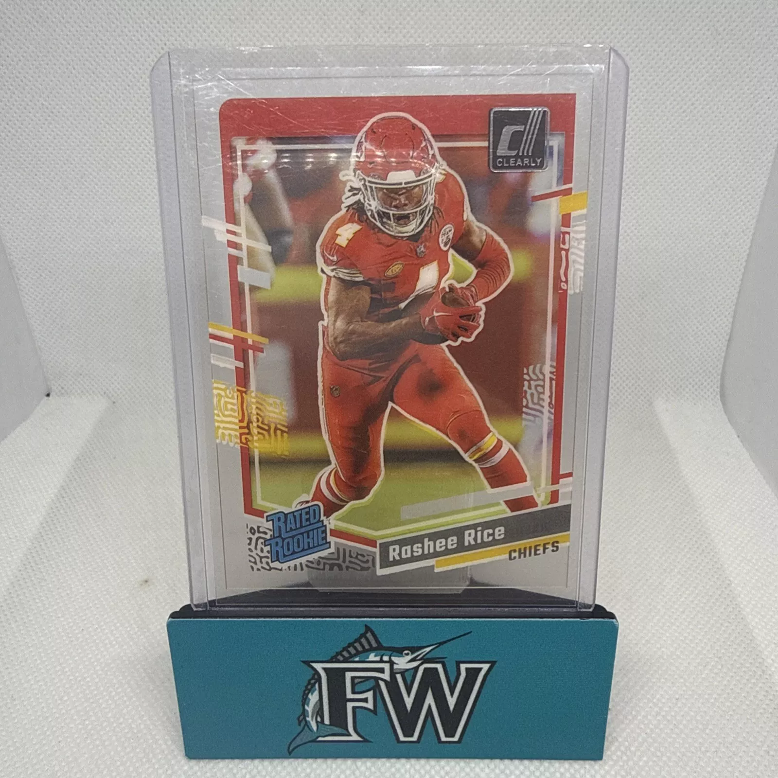 2023 Panini Clearly Donruss - Rated Rookie #79 Rashee Rice (RC) Chiefs