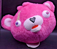 Fortnite Cuddle Team Leader Plush Pink Bear Head Epic Games Russ  4"
