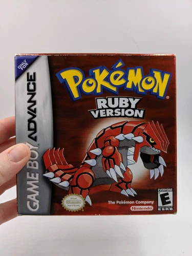 Nintendo GBA Pokémon Games Authentic – Emerald, FireRed, LeafGreen, Sapphire
