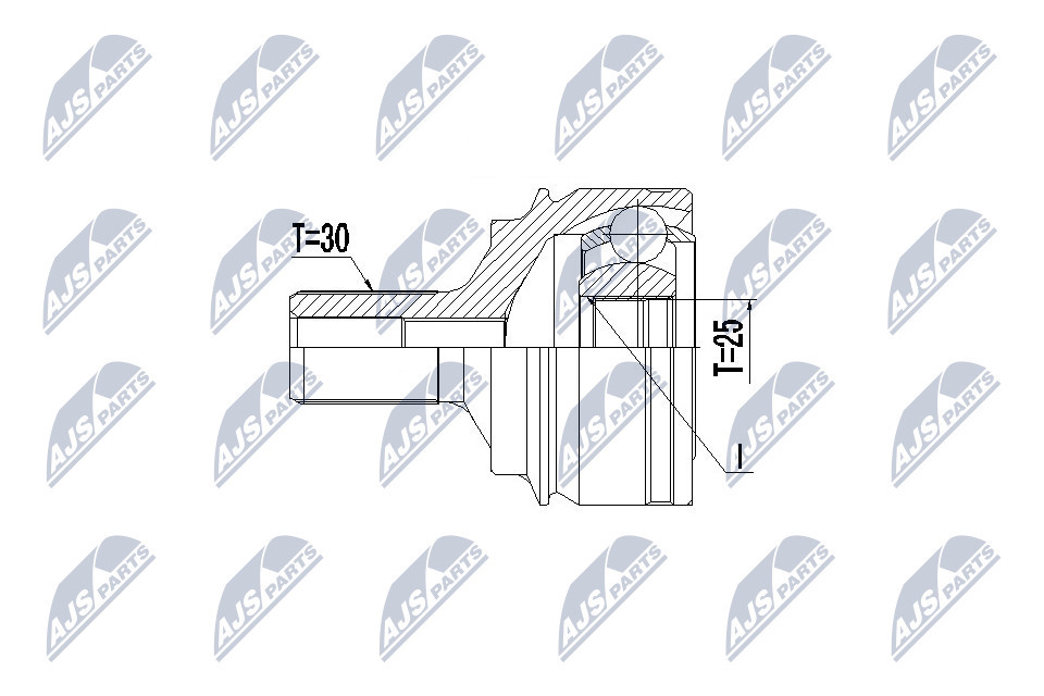 Joint Set, Drive Shaft/Outer Compatible With Mercedes-Benz W205/S205/C205 C200/C - Image 6