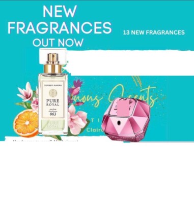 FM Pure Royal 863 50ml Women's Parfum Spray NEW RELEASE