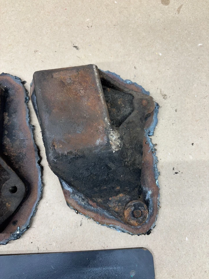 64 1965 Buick Skylark Gs Special Nailhead V8 401 425 bastidor de motor soportes de montaje Foto 3 de 4