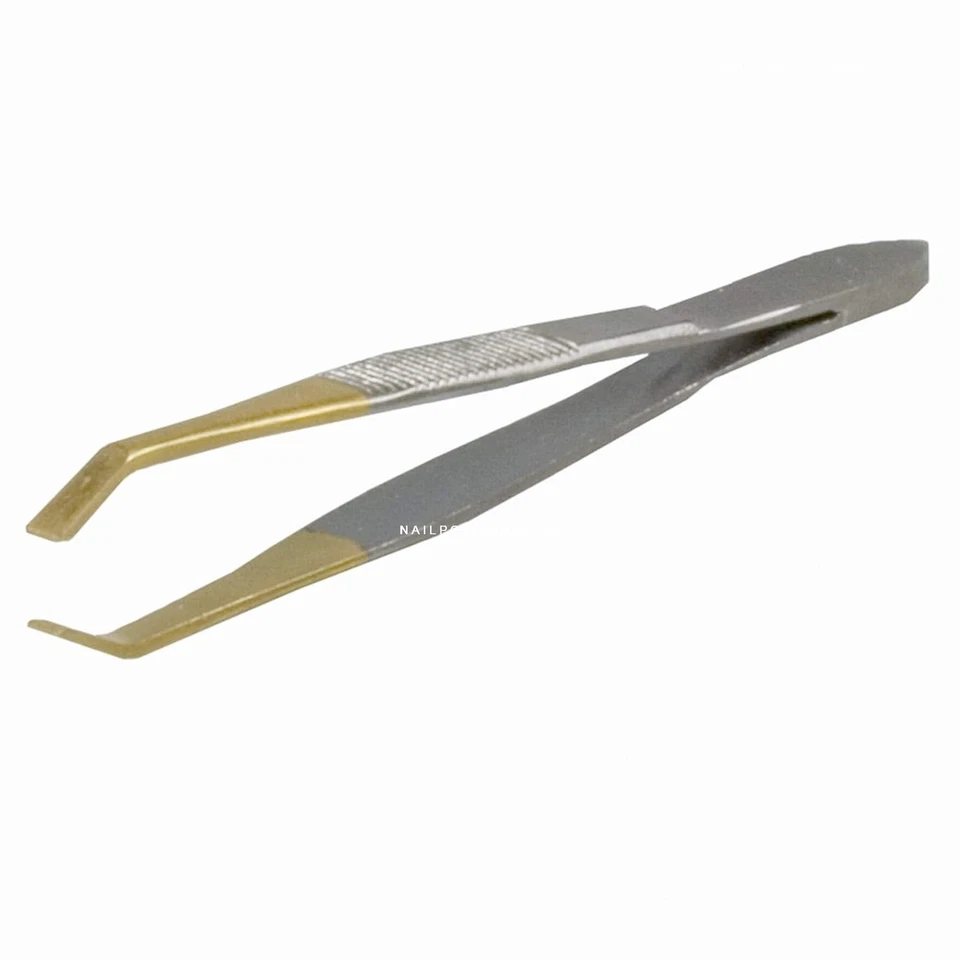 Strictly Professional Beauty Essentials - Gold Tipped Claw Tweezer (SPI0195)