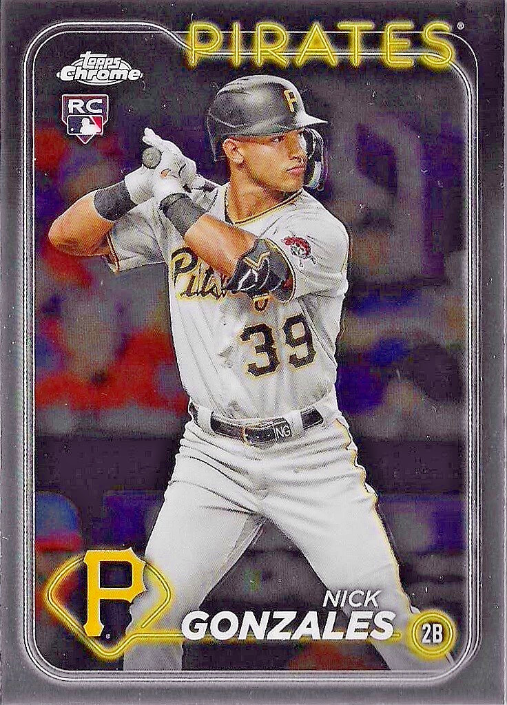 Nick Gonzales #72 Refractor (RC) 2024 Topps Chrome Baseball