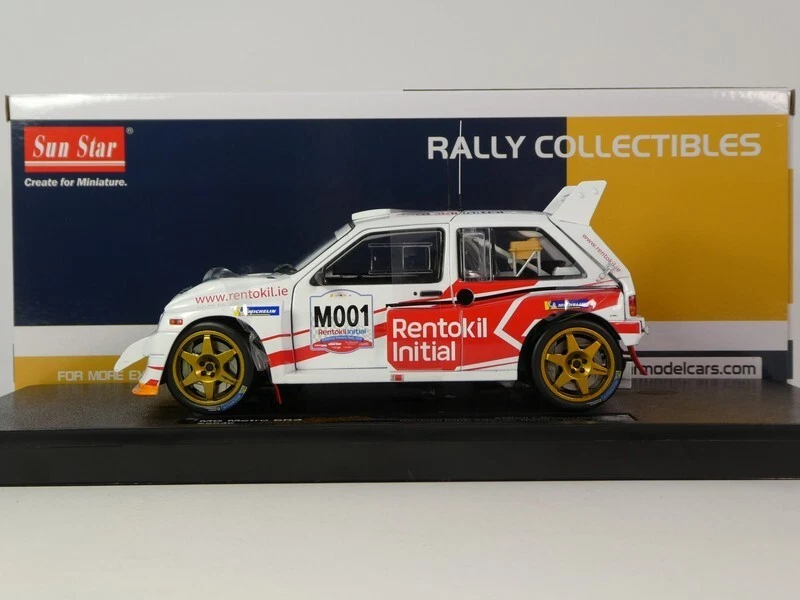 Sunstar MG Metro 6R4 #M001 Breen Rentokil initial Historic Rally 2018 1/18 5546 - Immagine 2 di 2
