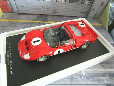 Photo A.015601 – FORD GT 40 X1 Roadster – Miles-Ruby – Sebring 12 Heures 1966
