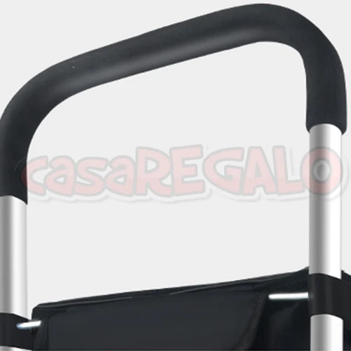 Shopping Trolley Foldable Shopping Cart For Grocery With Waterproof Cooler bag - Picture 6 of 18