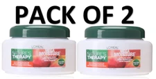 2 Pack L'Oreal Natures Therapy Mega Moisture Nurturing Creme, 16 Oz -