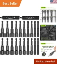 Comprehensive 20-Piece Nut Driver Set with Organizer - Perfect for DIY Projects