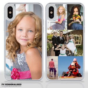 Personalised Hard Phone Case Cover Photo Collage For Apple Iphone X Xr Xs Max Ebay