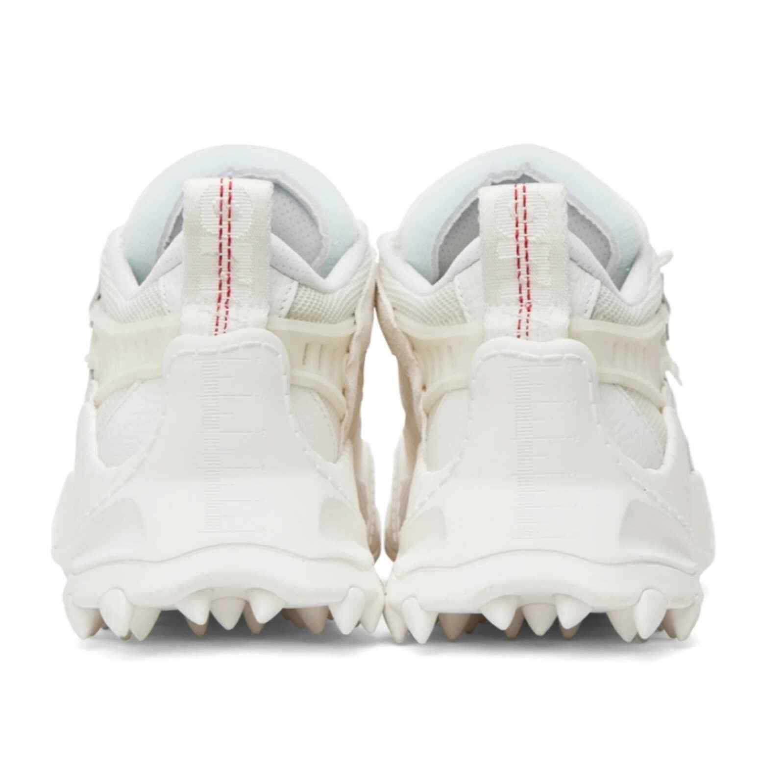 NWT$850 OFF-WHITE AUTHENTIC White Odsy 1000 Sneakers Sz 38, 8 image 4