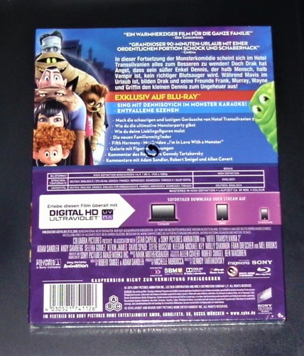 Hotel Transilvania Parte 2 Blu Ray Envío Rápido Nuevo Y OVP - Imagen 2 de 4