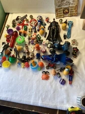 action figures mixed toy lot vintage