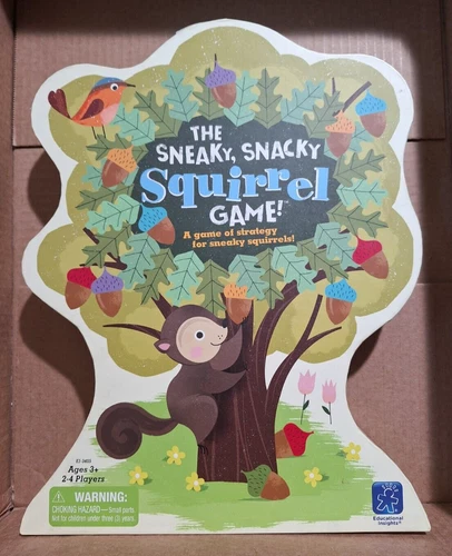 The Sneaky, Snacky Squirrel Game (Educational Insights, 2011) - Complete