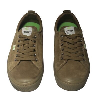 CARIUMA OCA Low All Camel Suede Low-Top Sneakers Men\'s‎ 10.5 Brown Casual Shoes CARIUMA Men & Women OCA Low Camel Suede Sneaker – C A R I U M A main image 3