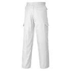 Genuine Portwest C701 Combat Cargo Trousers Multi Pocket White