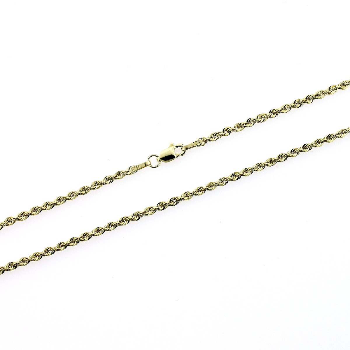 10K Yellow Gold 2mm 22