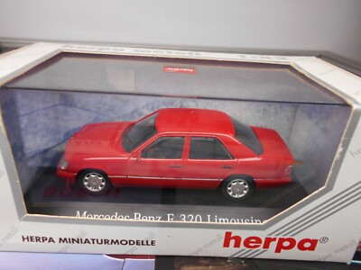 1/43 MERCEDES BENZ W124 SERIE 3 E320 BERLINE HERPA 070089 RARE | eBay