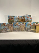 Lot of 6 Jakks Road Champs BXS BMX Bikes GT Schwinn Haro Series 4-7 NIP