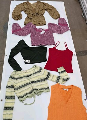 Lot Of 6 Women's Tops - Extra Small & Small. Most New With Tags! See Photos