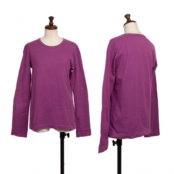 COMME des GARCONS Crew Neck Long Sleeve T-Shirt Size S(K-137454 