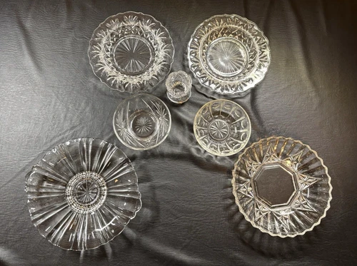 7 Piece Misc. Vintage Glass Lot