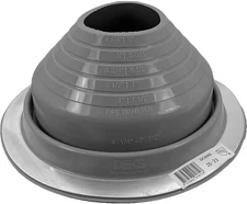 #5 (4-1/4 to 7-1/2") DF205G DEKTITE PIPE FLASHING BOOT: Round Gray EPDM (Jack)