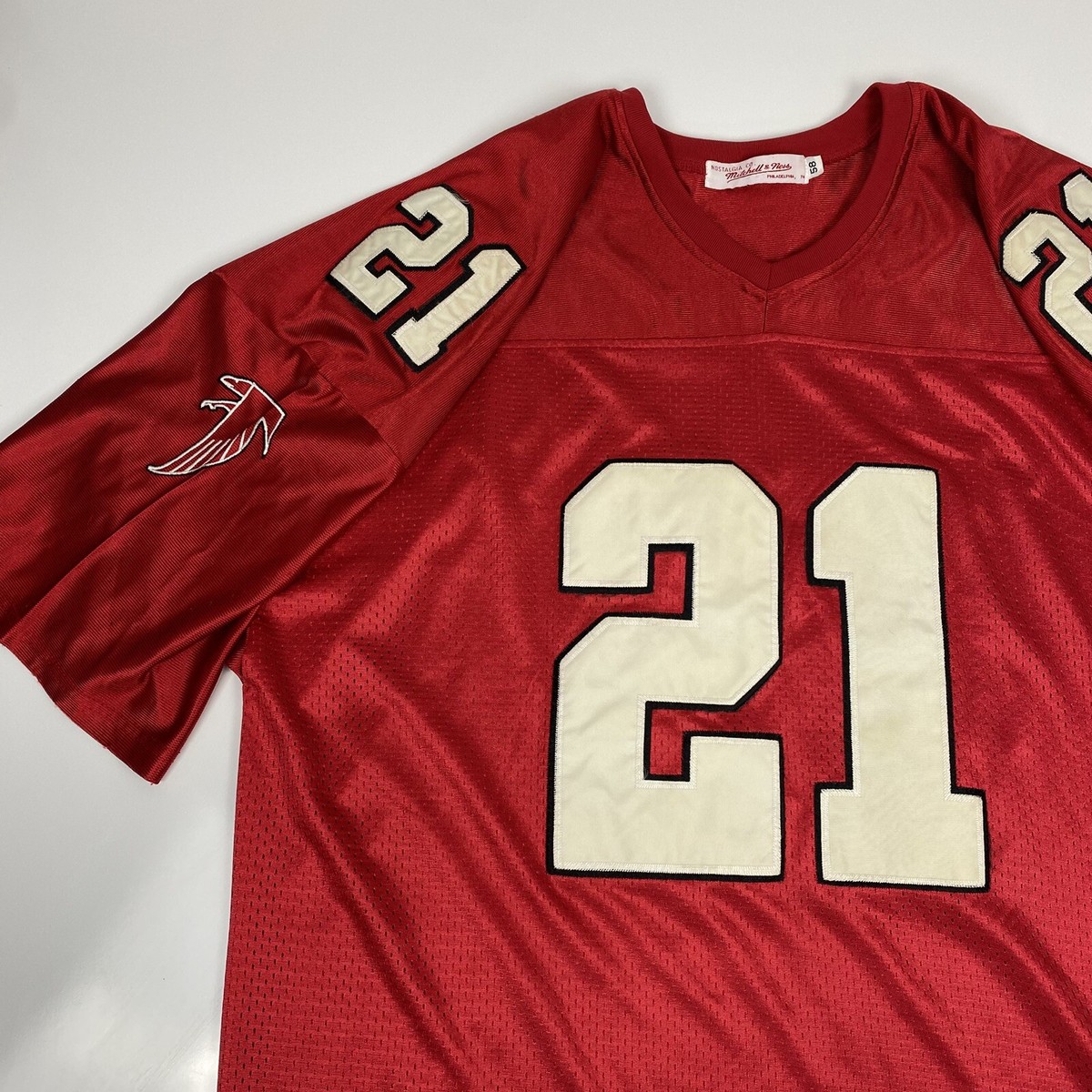 Deion Sanders Atlanta Falcons Jersey Mitchell Ness Authentic
